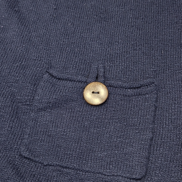 LuLu-B Women's Lightweight Button-Pocket Sweater L/XL - Picture 7 of 9